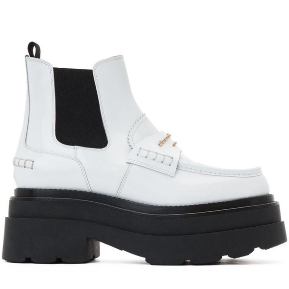 FINAL PRICE - Alexander Wang Carter Ankle Platform Ankle Boots - Picture 2 of 10